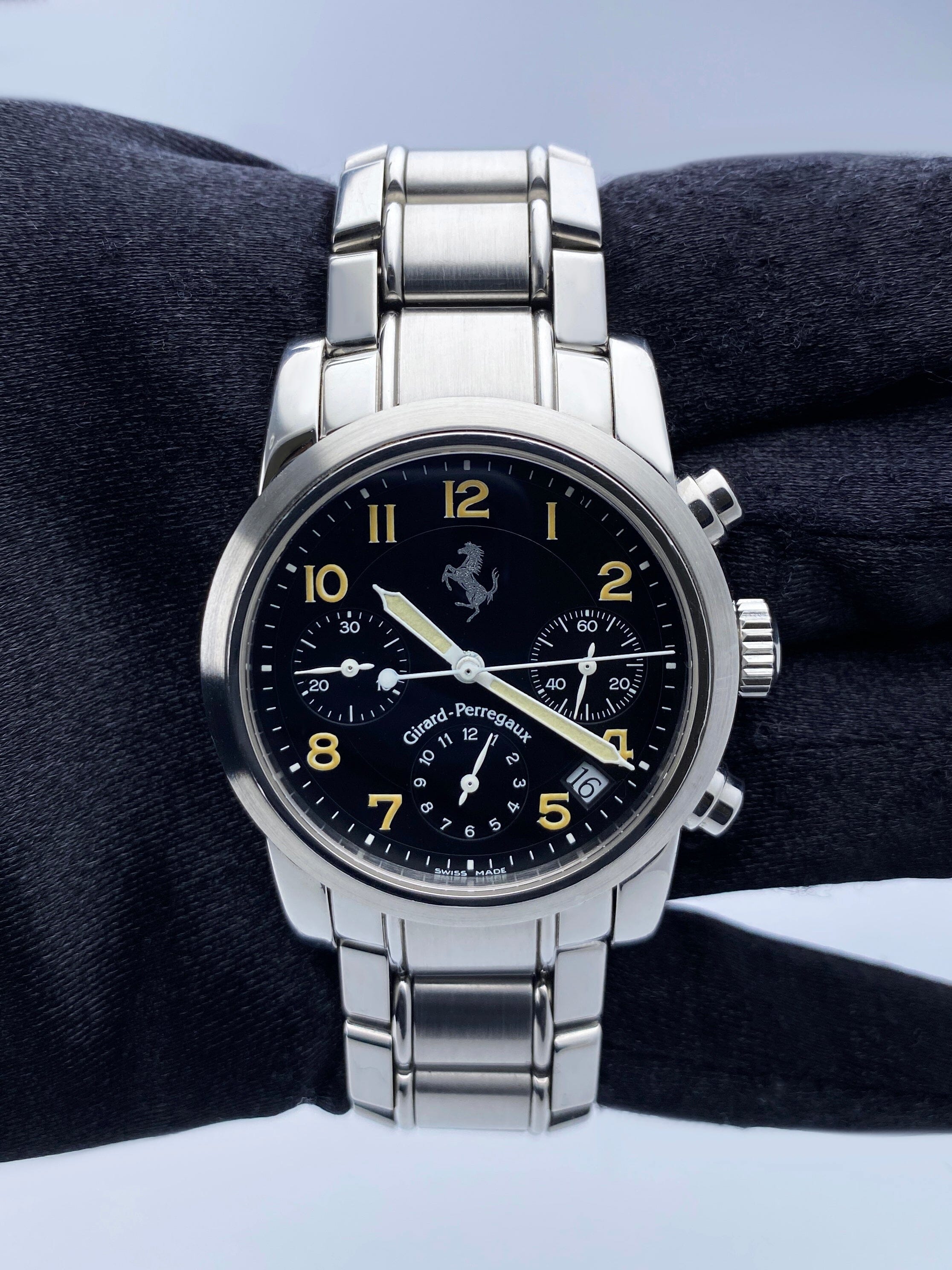 Girard Perregaux Ferrari 8020 Stainless Steel Mens Watch | – Phigora