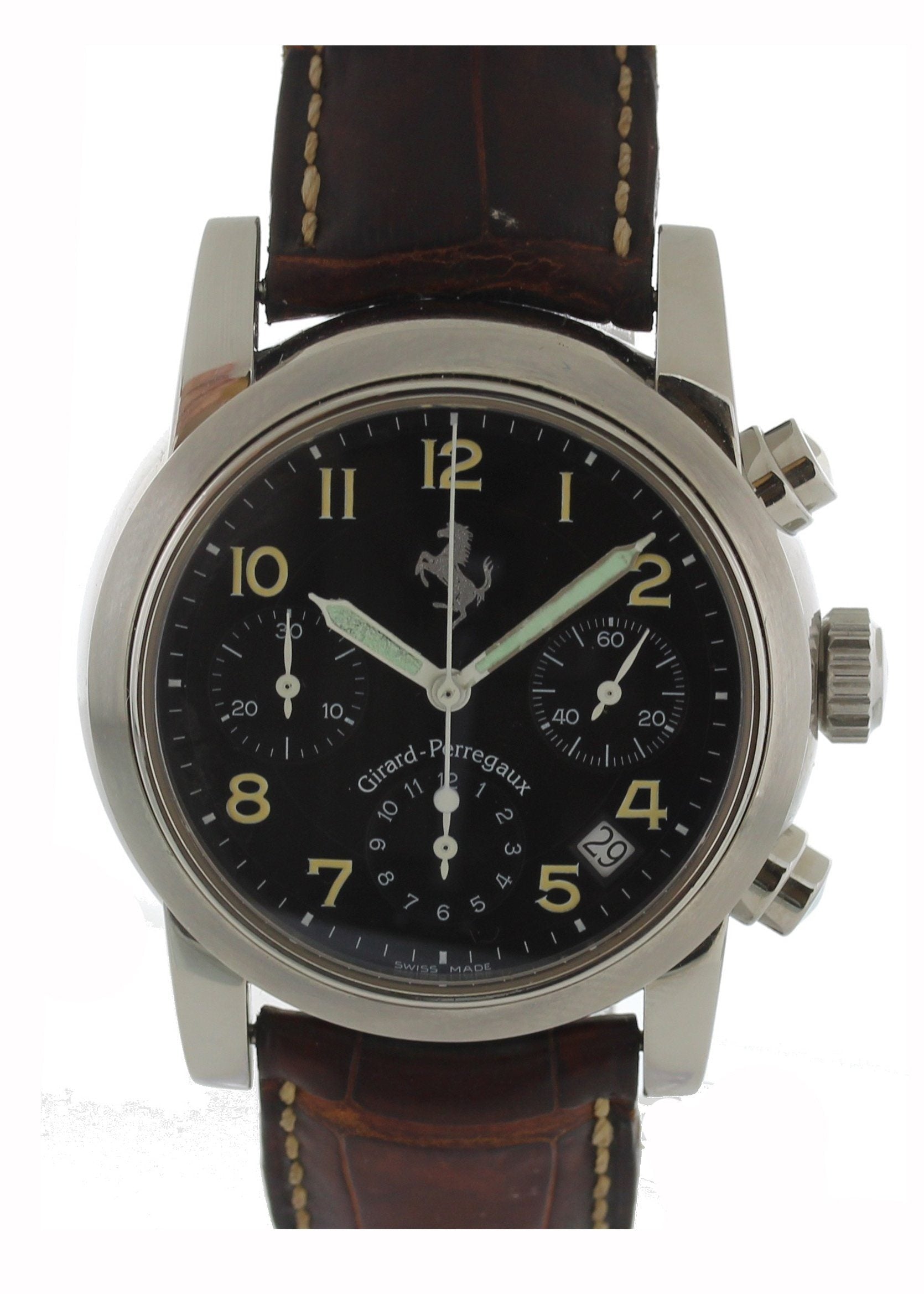 Girard Perregaux Ferrari Chronograph 8020 Mens Watch - Virtual