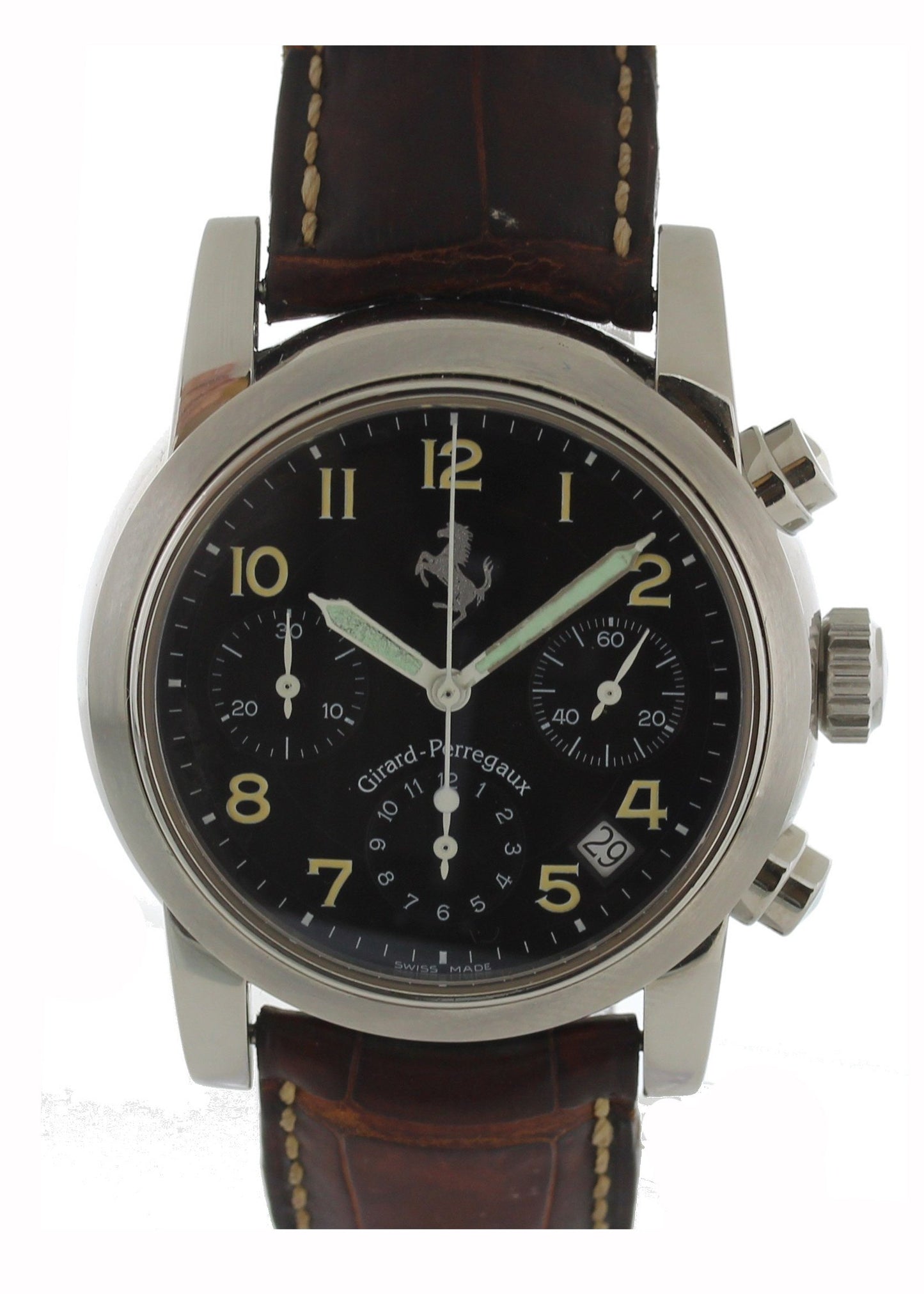 Girard Perregaux Ferrari Chronograph 8020 Mens Watch - Virtual
