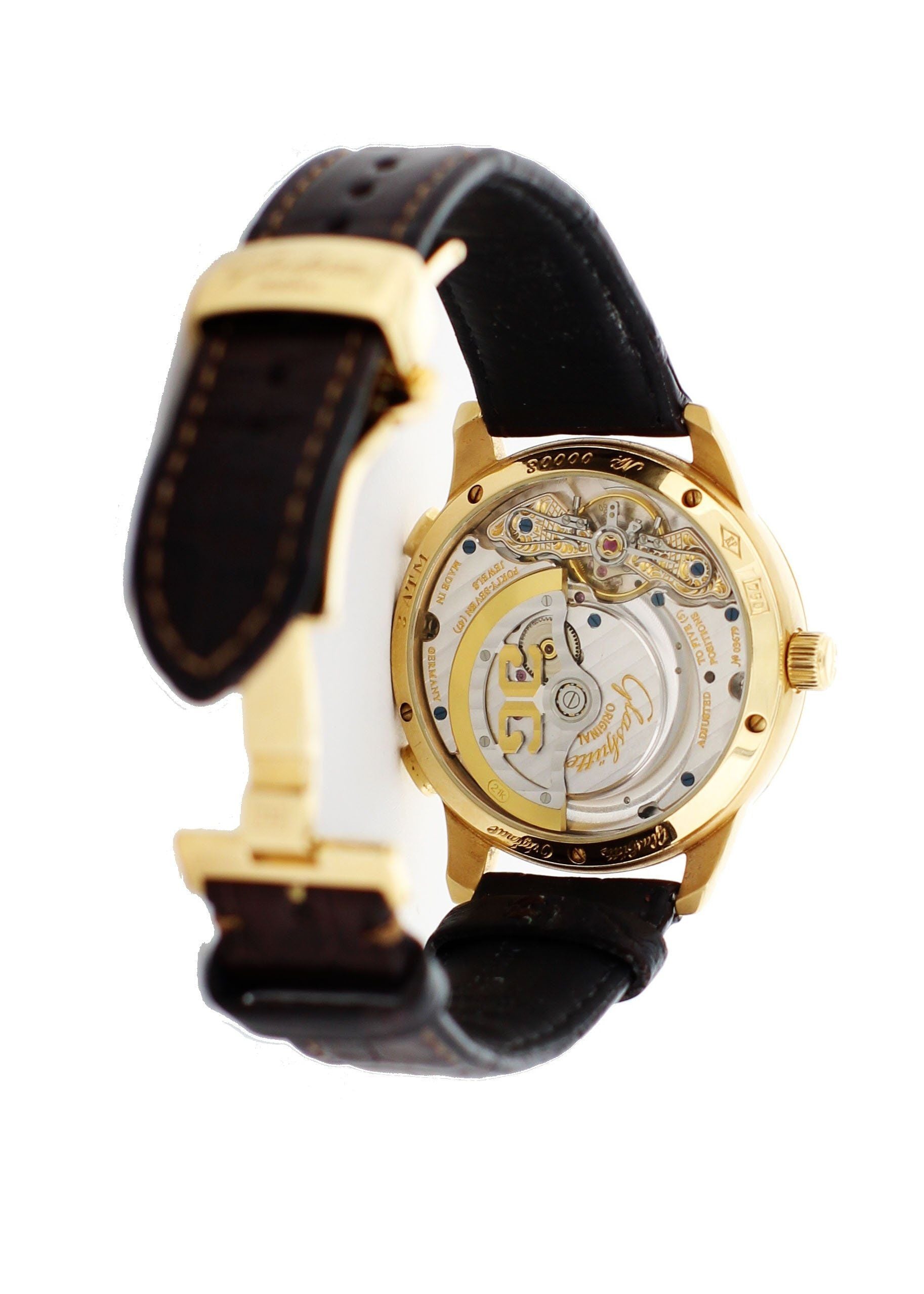 Glashutte Original Panomatic Venue 90-04-01-001-04 18k Yellow Gold Box Papers. - Virtual