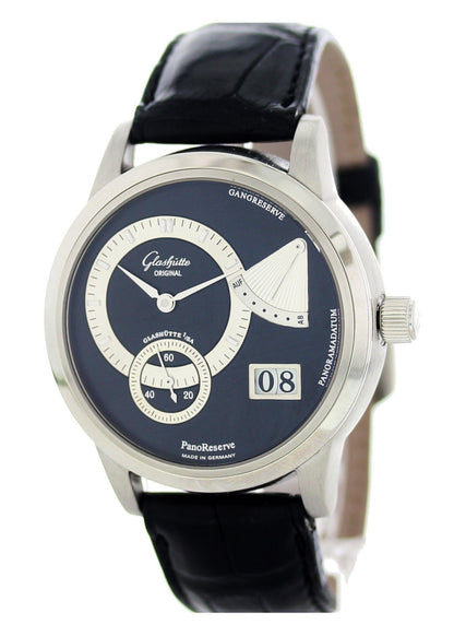 Glashutte Original PanoReserve PanoDate 65-01-03-03-04 Platinum Box Papers. - Virtual