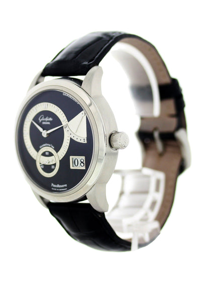 Glashutte Original PanoReserve PanoDate 65-01-03-03-04 Platinum Box Papers. - Virtual