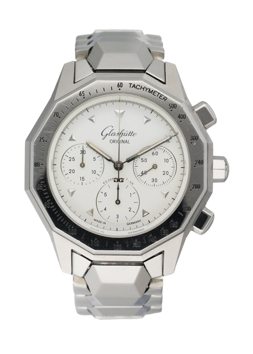 Glashütte Original Senator Sport Chronograph Stainless Steel Men's Watch