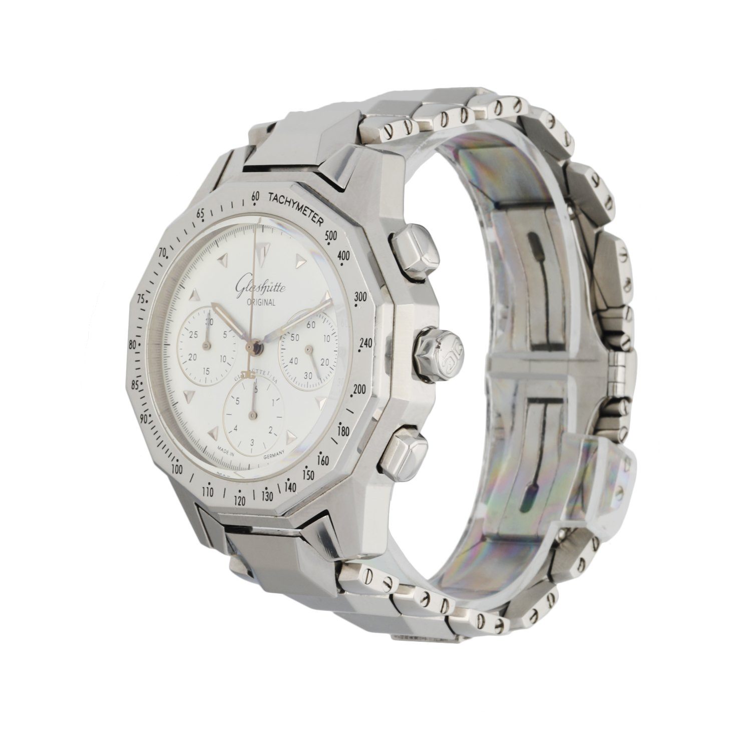 Glashütte Original Senator Sport Chronograph Stainless Steel Men's Watch