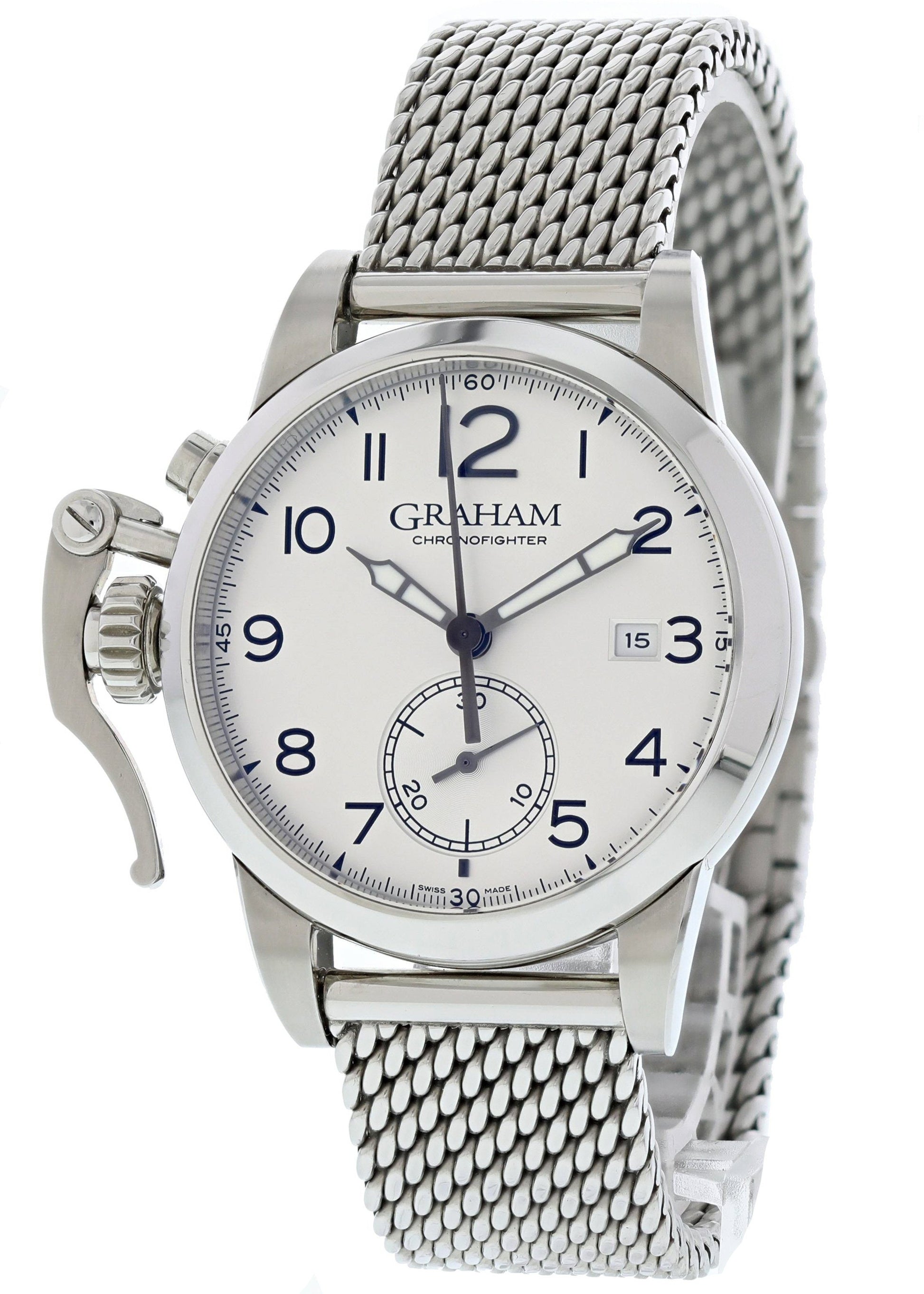 Graham Chronofighter 1695 AN-2CXAS Mens Watch - Wristwatch