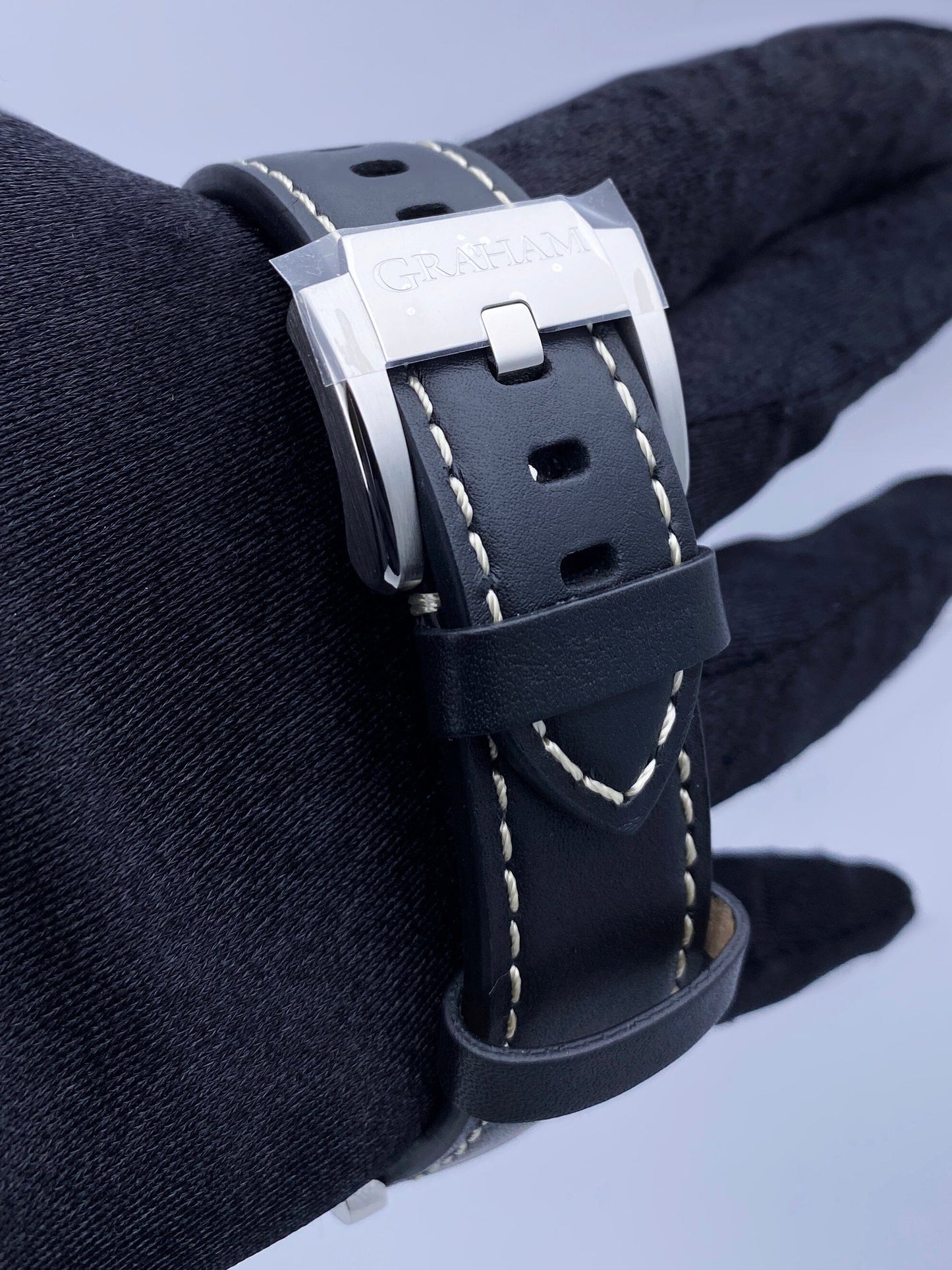 Graham Chronofighter Vintage Gold Emergency "Green Edition" Watch Box Papers