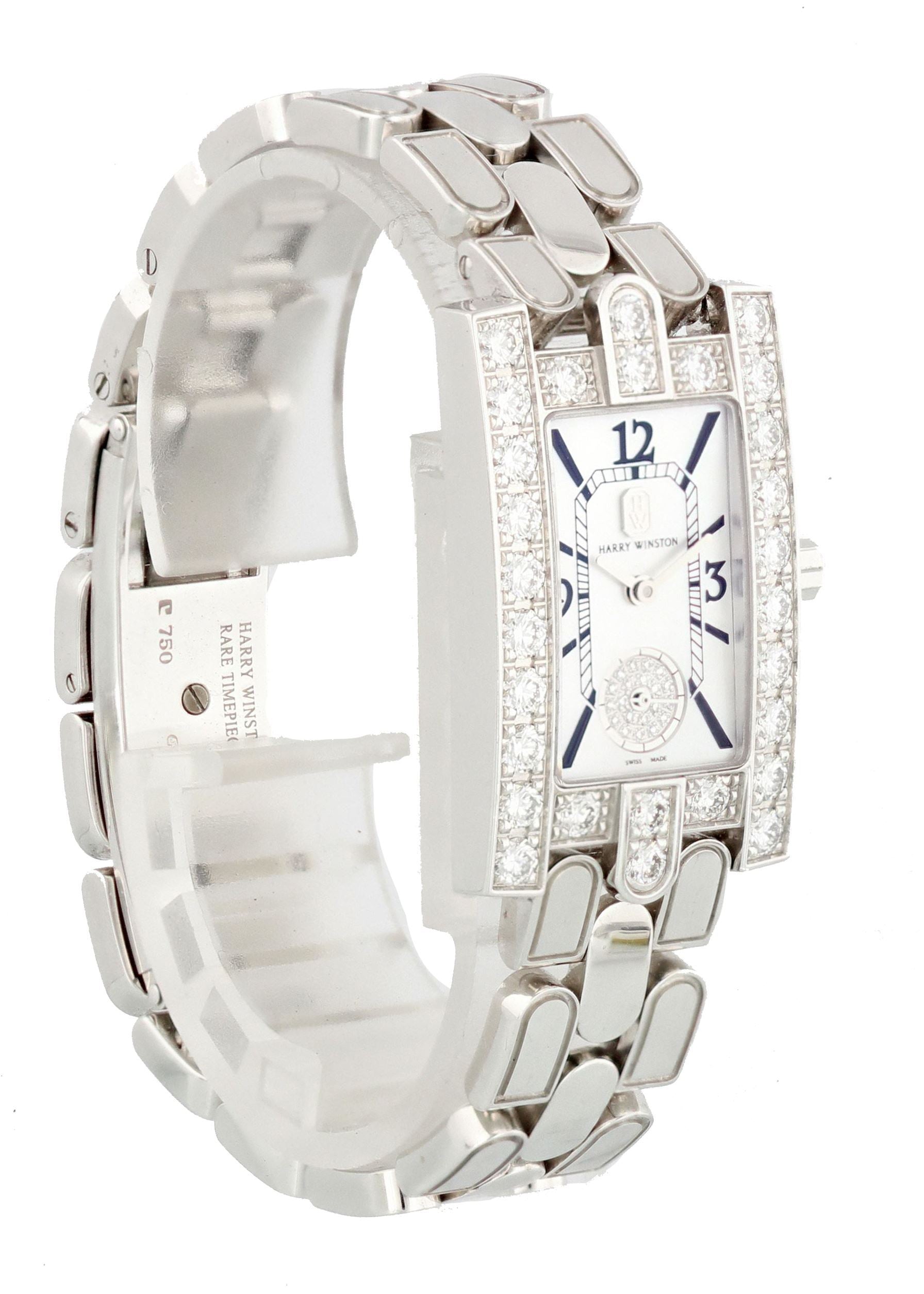 非売品★レア★HARRY WINSTON ミラー Harry Winston Avenue Dimond 310/LQW Ladies Watch – Phigora