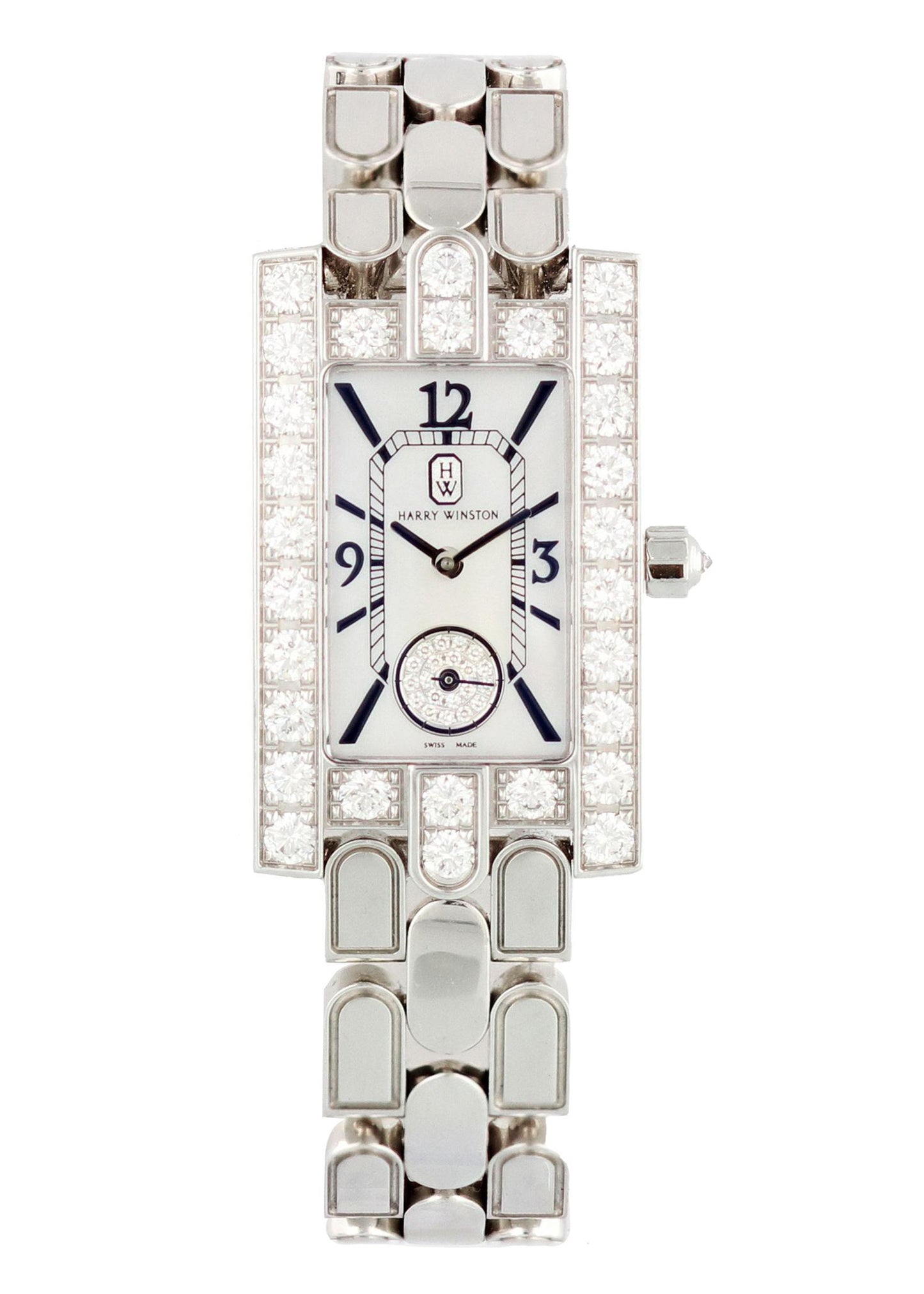 Harry Winston Avenue Dimond 310/LQW Ladies Watch - Wristwatch