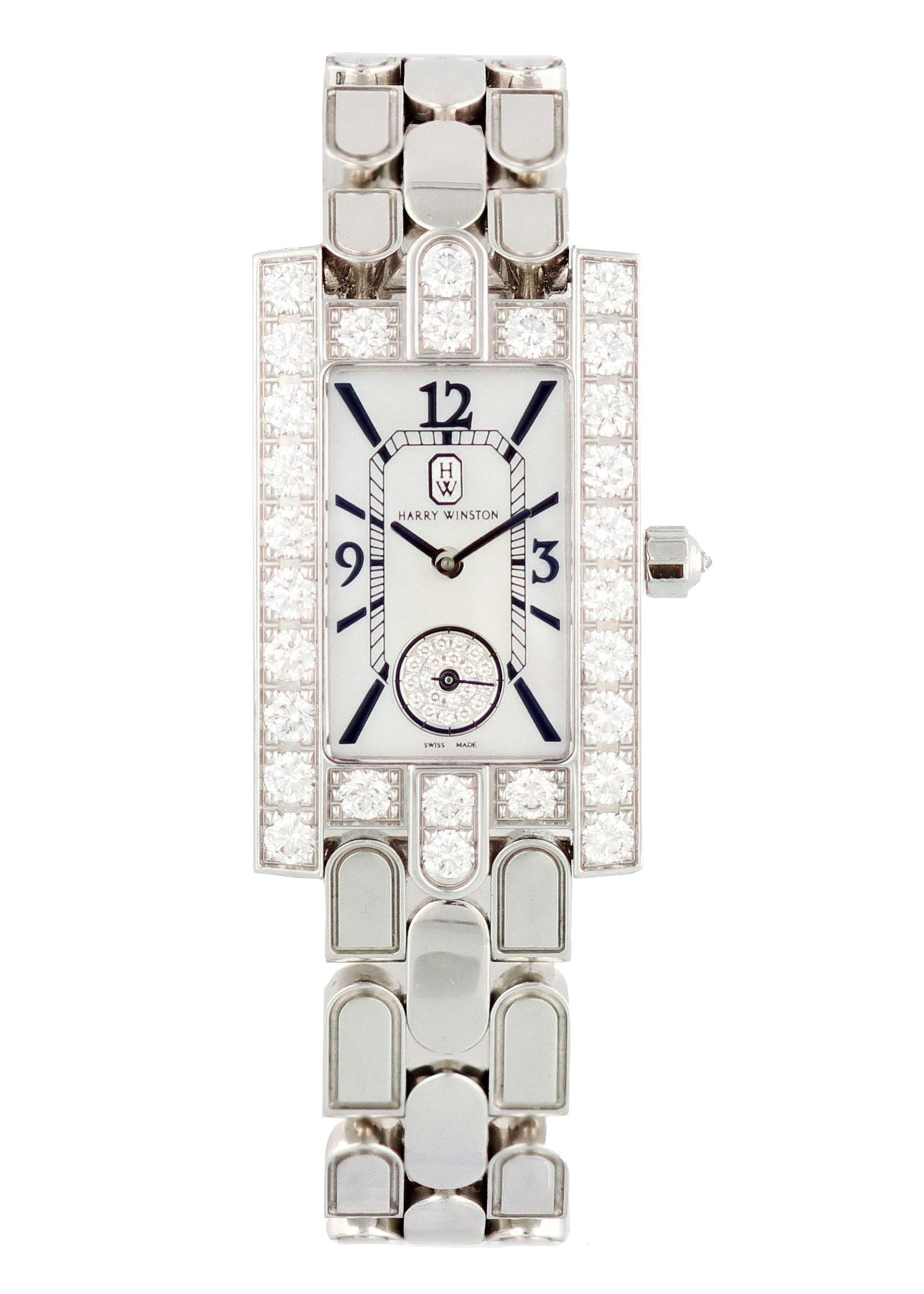 Harry Winston Avenue Dimond 310/LQW Ladies Watch - Wristwatch