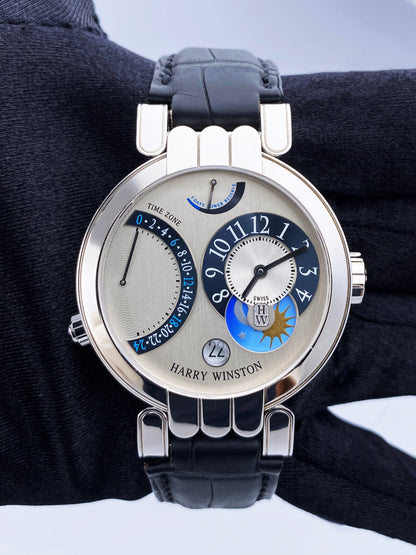 Harry Winston Premier Excenter 200-MMTZ39W Mens Watch - Virtual
