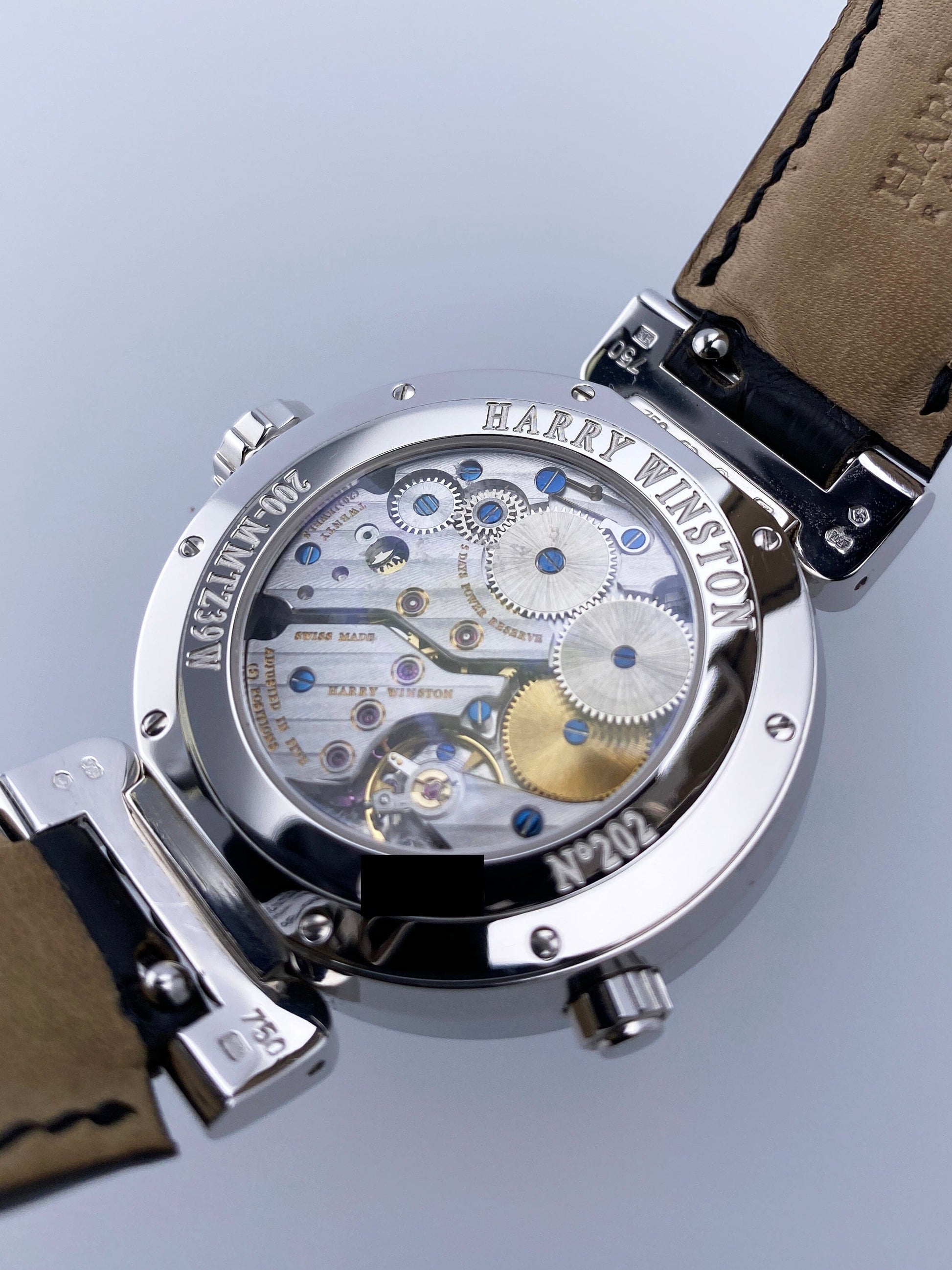 Harry Winston Premier Excenter 200-MMTZ39W Mens Watch - Virtual