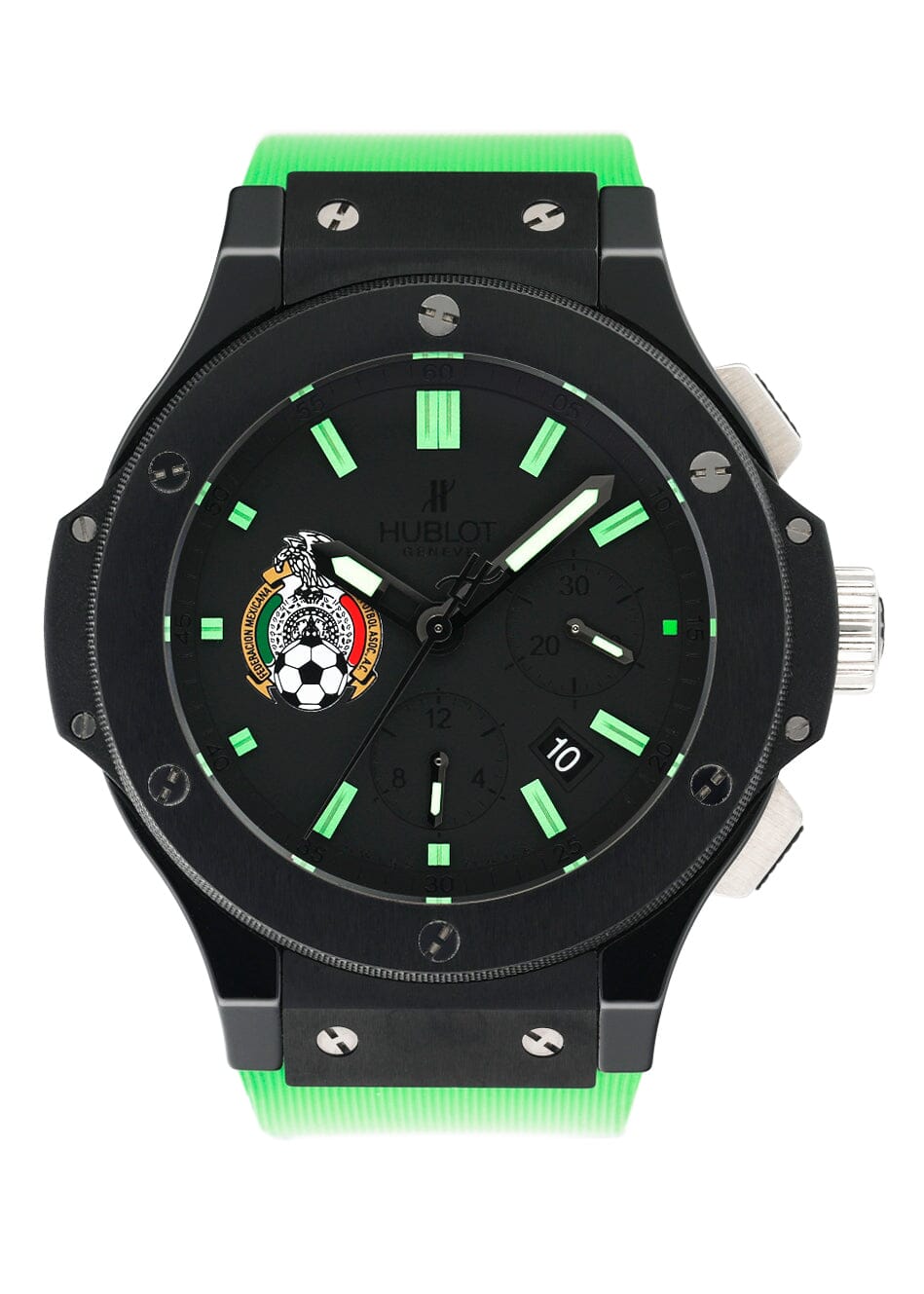 Hublot Big Bang Mexican Futbol 2007 Limited Edtion 301.CX.134.RX.MEX07 Watch Box Papers - Watches