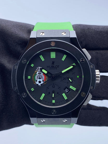 Hublot Big Bang Mexican Futbol 2007 Limited Edtion 301.CX.134.RX.MEX07 Watch Box Papers - Watches