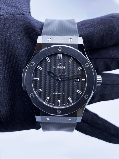 Hublot Classic Fusion 542.CM.1770.RX Black Ceramic Mens Watch