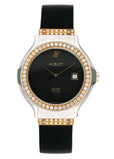 Hublot M D 1391.2.054 Diamond Dial Two Tone Ladies Watch - Watches