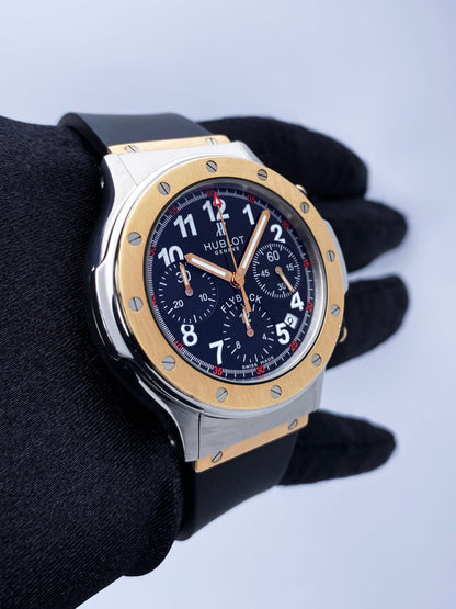 Hublot Super B Flyback 1926.7 Two Tone Mens Watch - Wristwatch