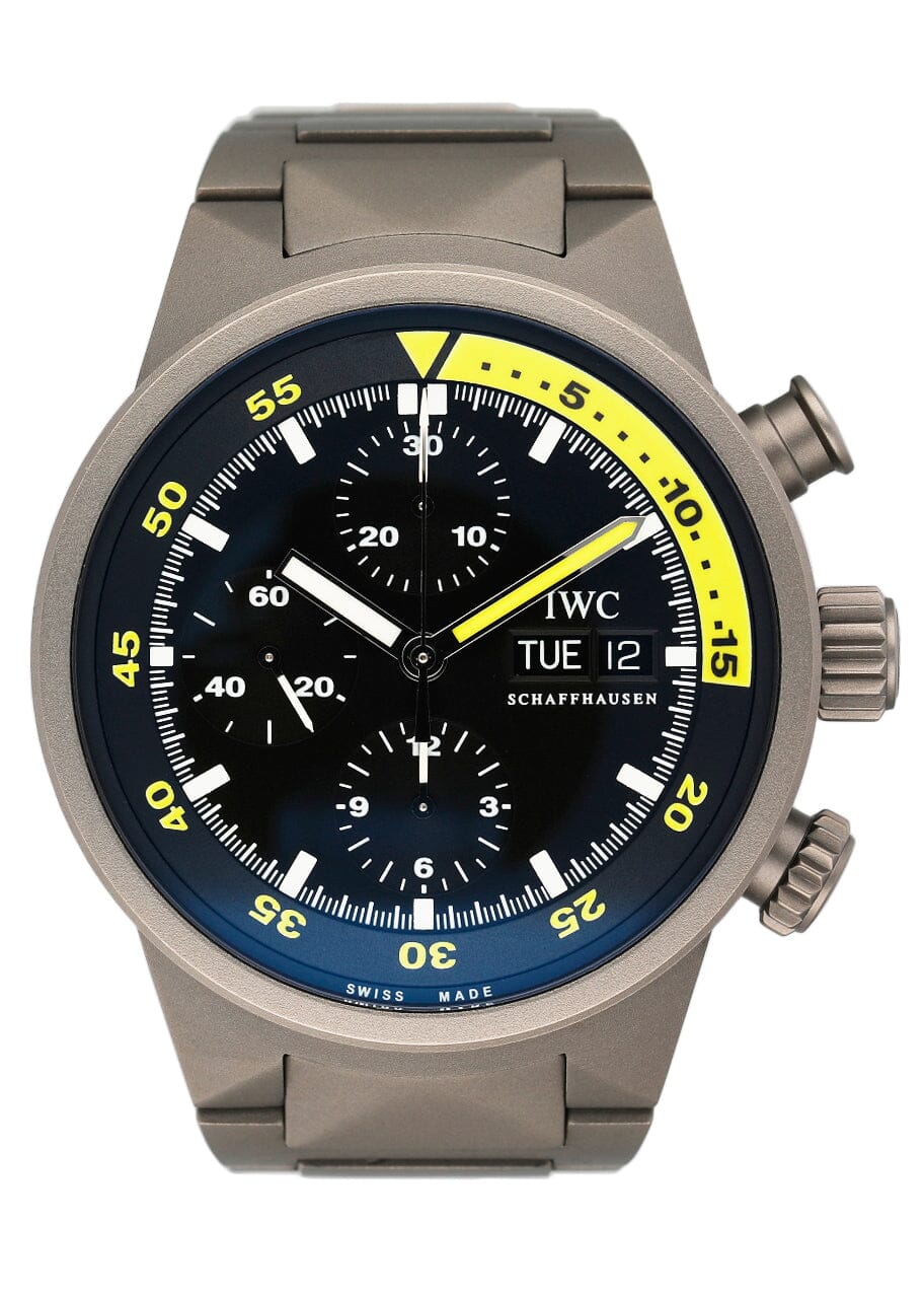 IWC Aquatimer IW371903 Titanium Chronograph Mens Watch - Watches