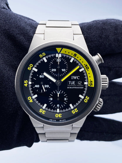 IWC Aquatimer IW371903 Titanium Chronograph Mens Watch - Watches