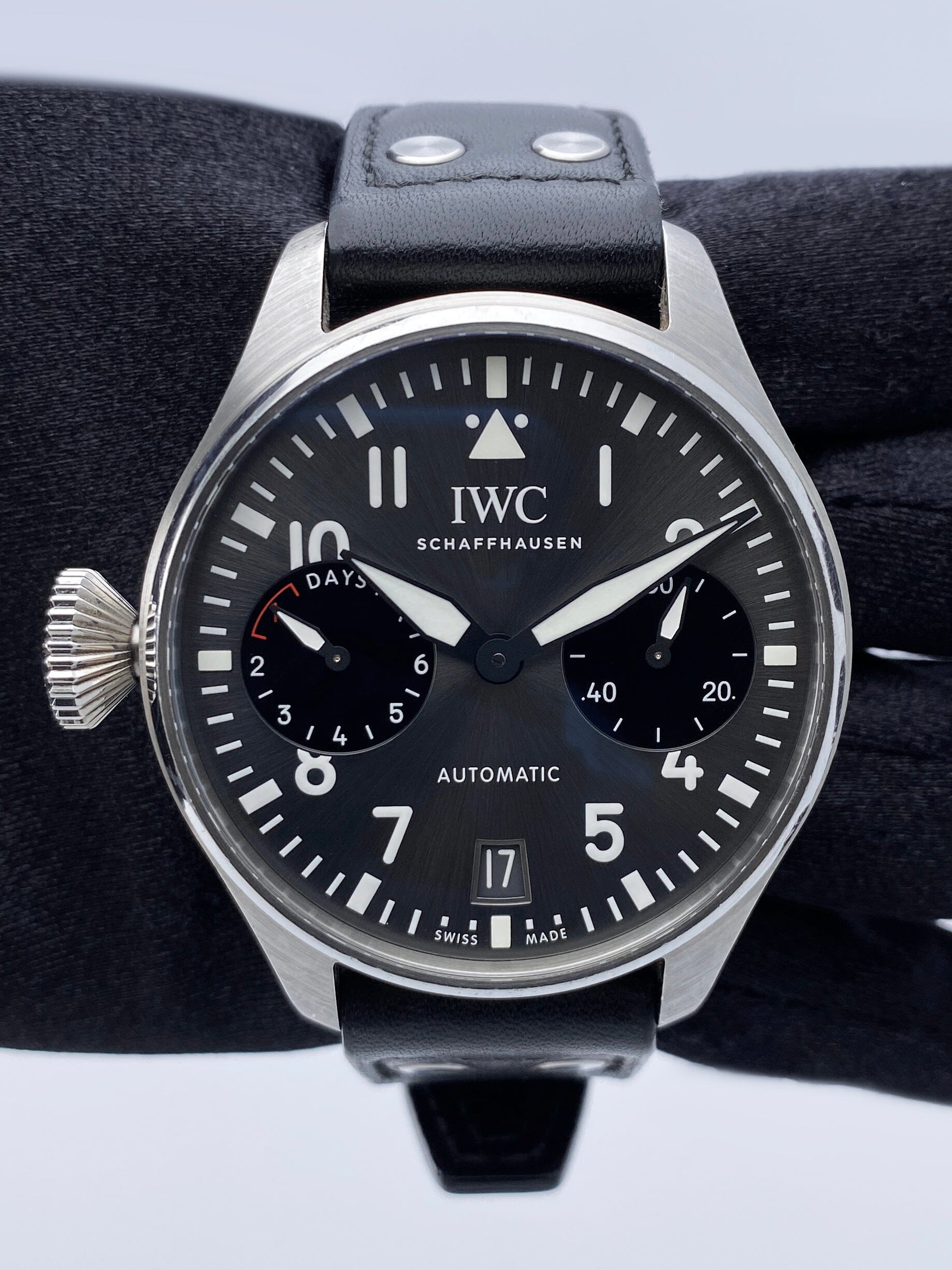 IWC Big Pilot IW501012 ’Right-Hander’ Edition Mens Watch - Wristwatch