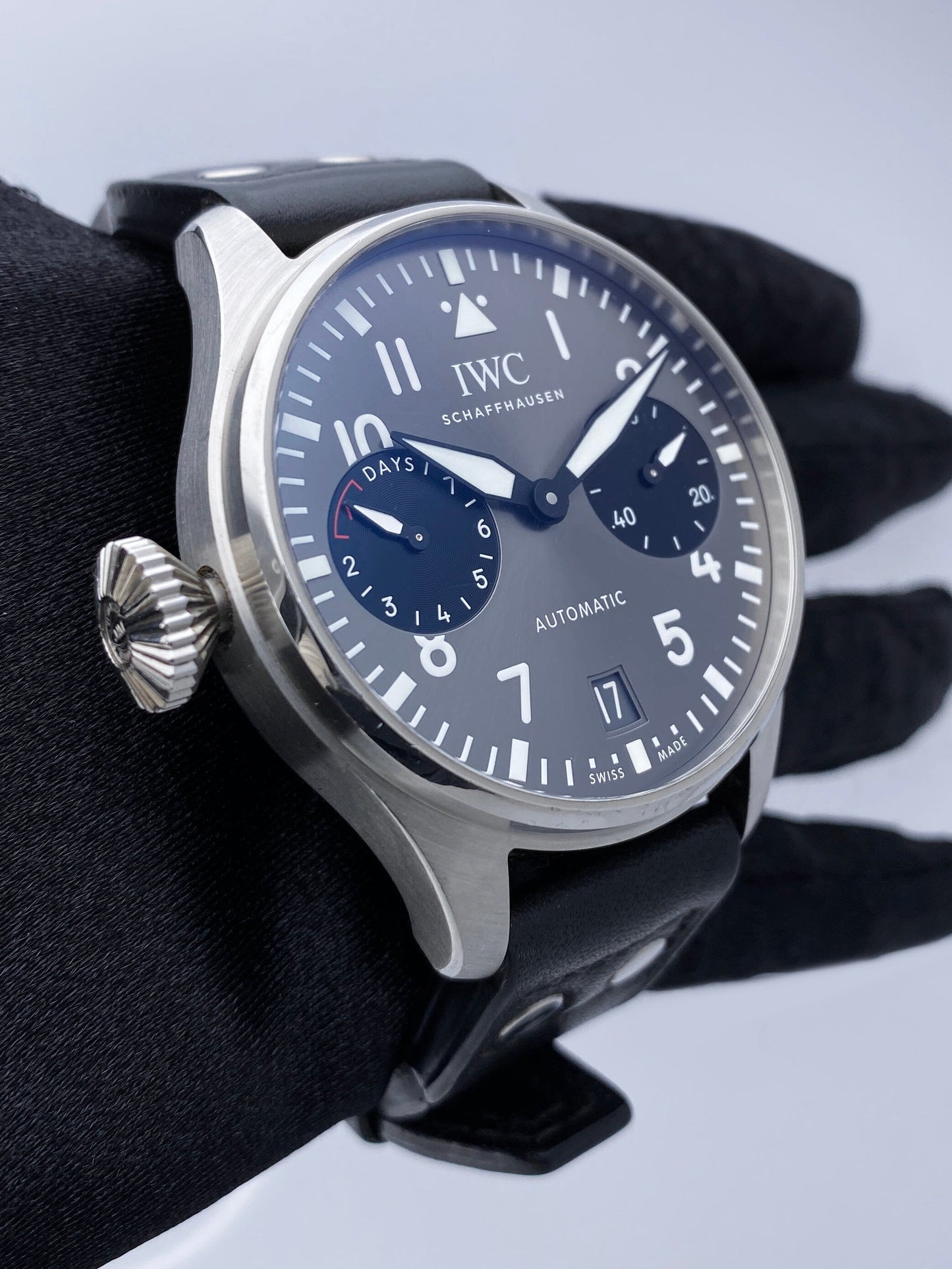 IWC Big Pilot IW501012 ’Right-Hander’ Edition Mens Watch - Wristwatch