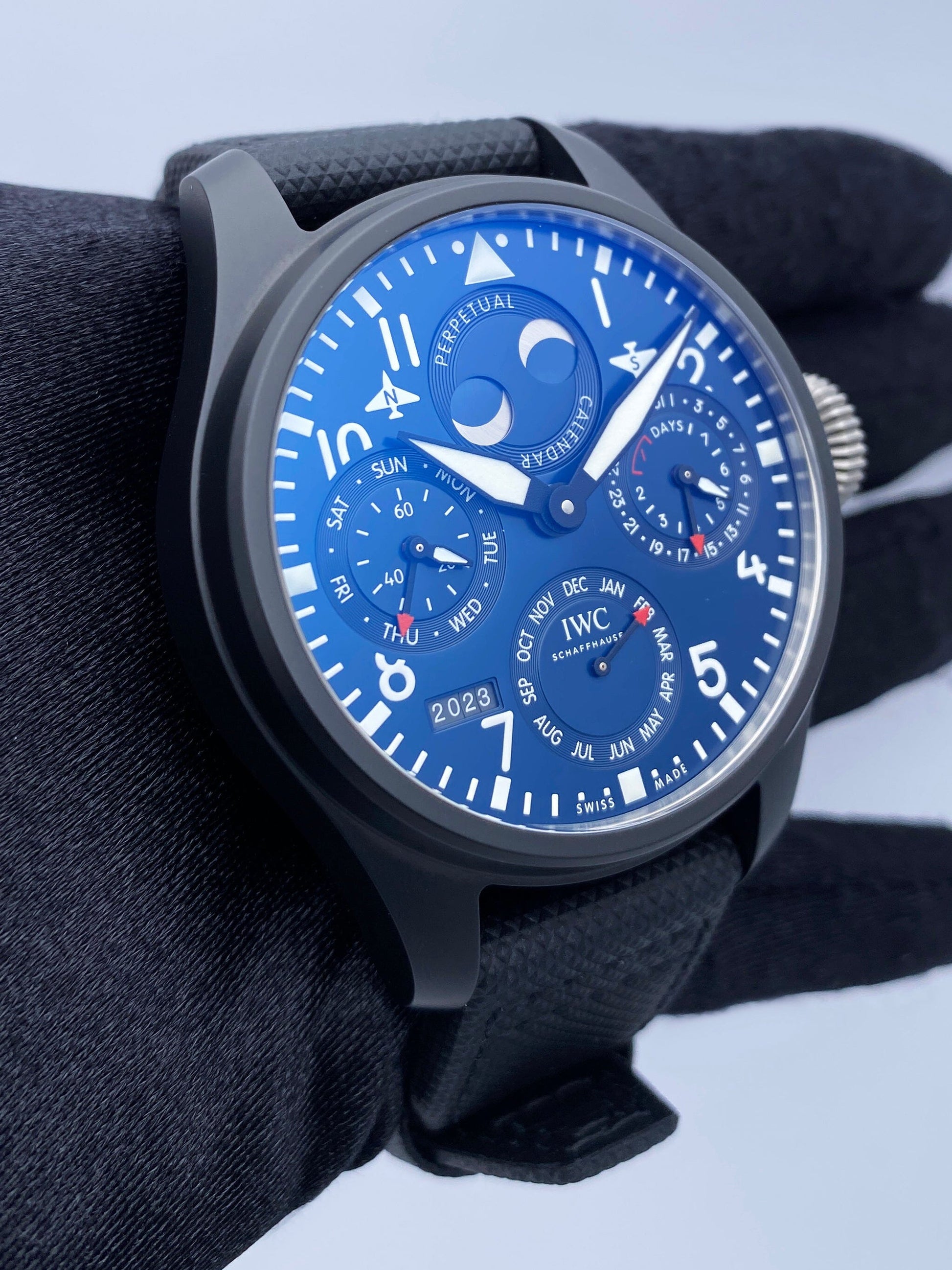 IWC Big Pilot's Perpetual Calendar Edition "Rodeo Drive" IW503001 Watch Box Papers