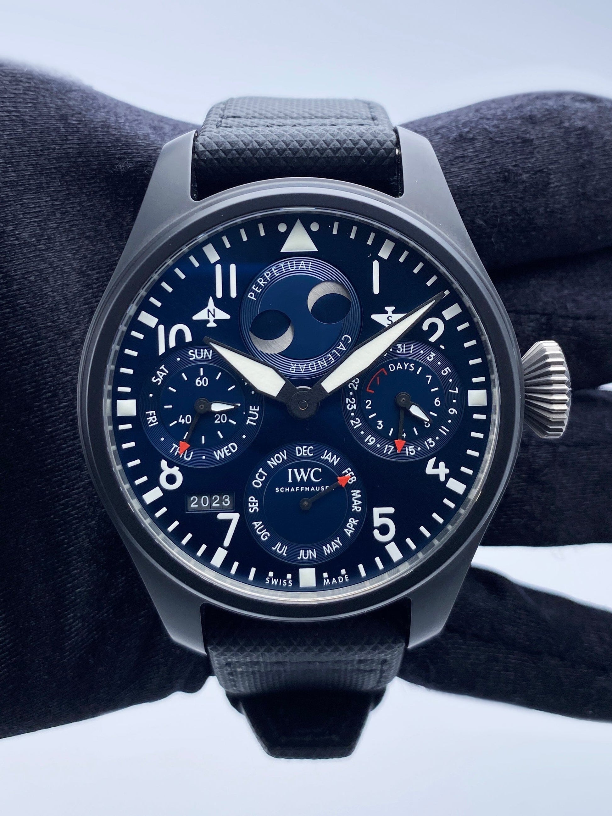 IWC Big Pilot's Perpetual Calendar Edition "Rodeo Drive" IW503001 Watch Box Papers