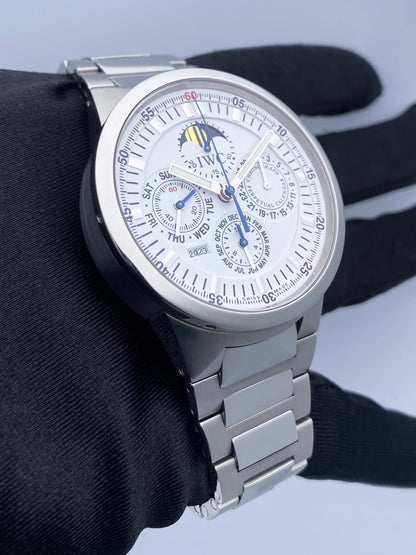 IWC GST Perpetual Calendar IW3756-19 White Dial Mens Watch With Box - Watches