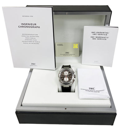 IWC Ingenieur Chronograph Silberpfeil IW378511 Mens Watch Full Set