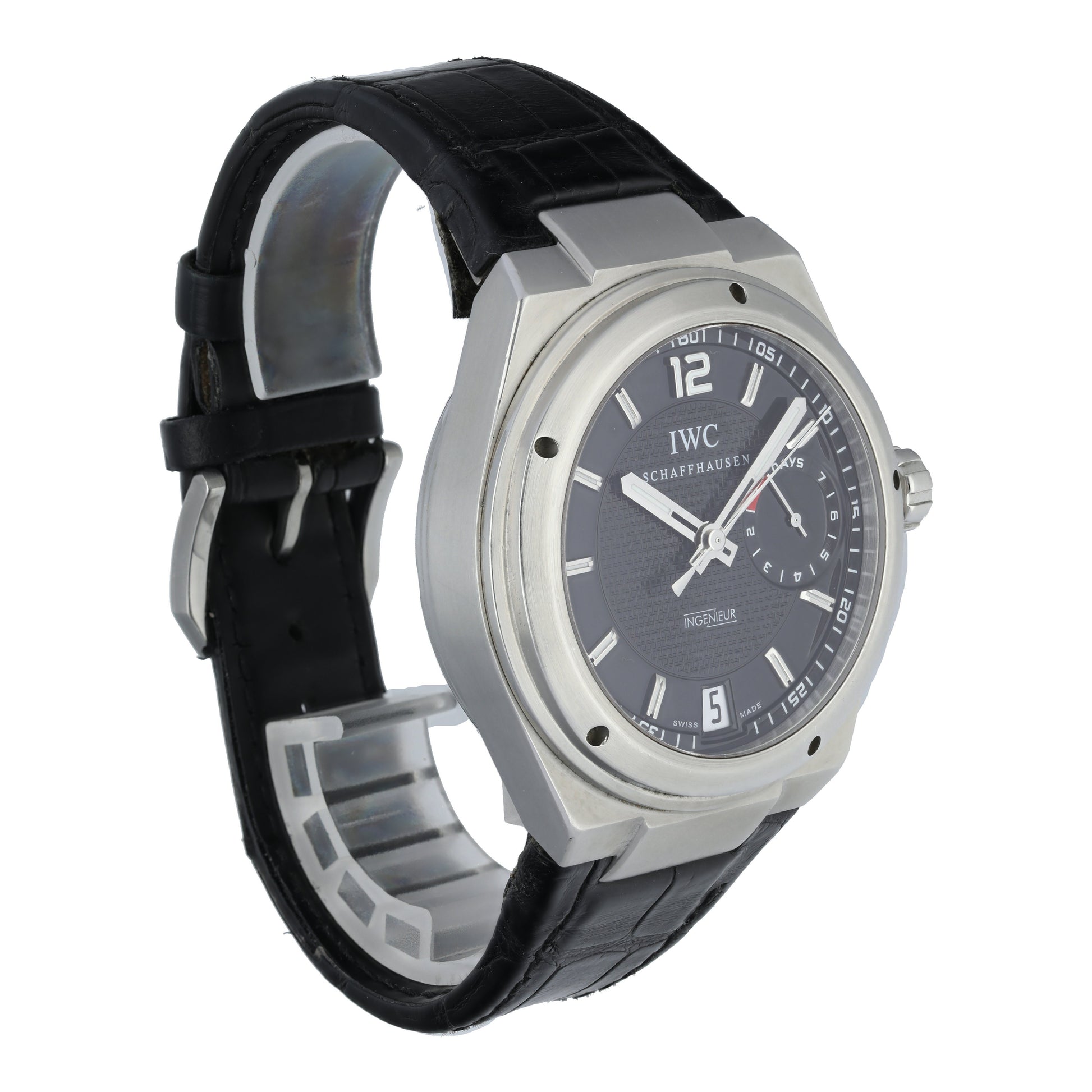 IWC Ingenieur IW500501 7 Day Mens Watch With Papers - Wristwatch