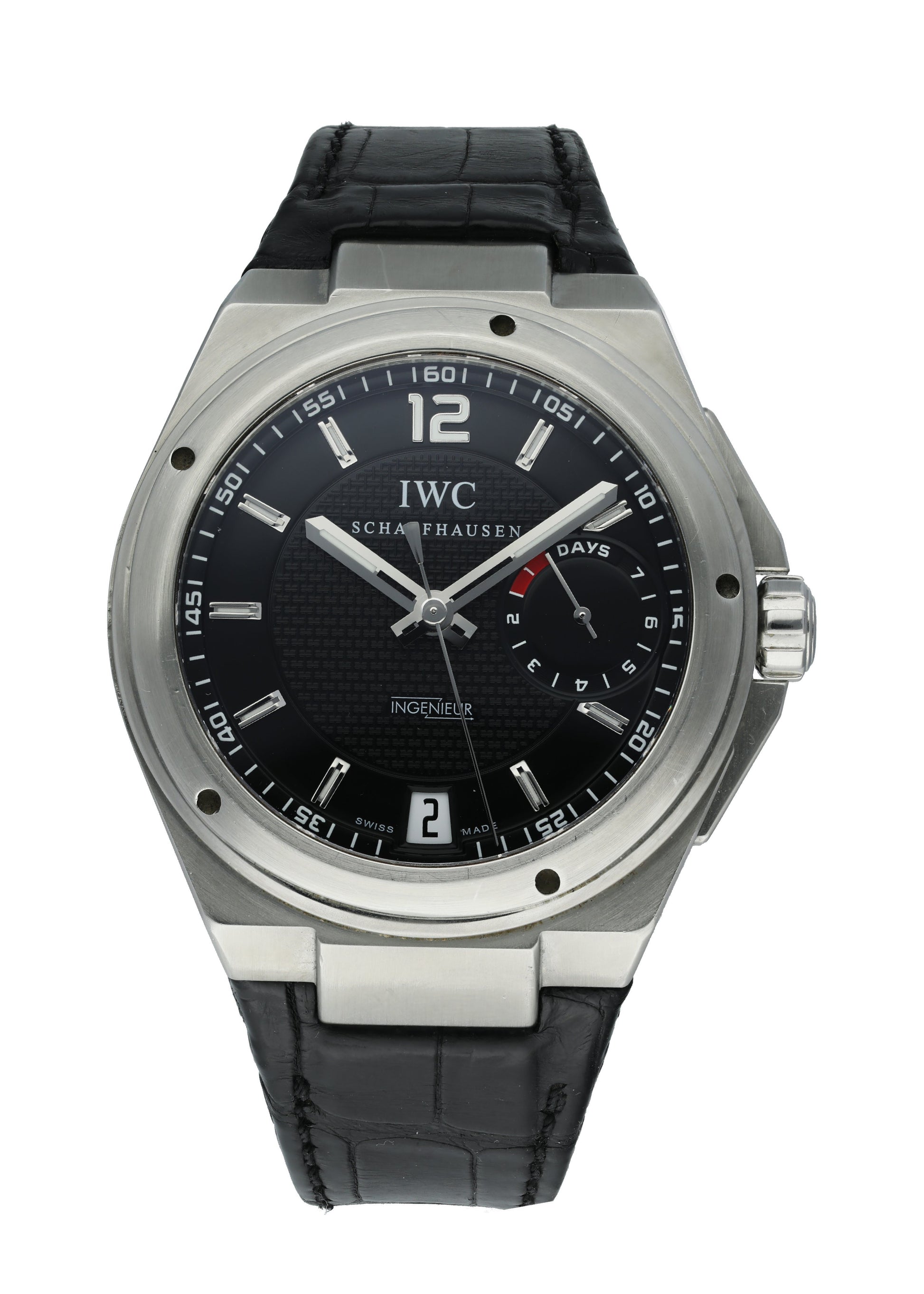IWC Ingenieur IW500501 7 Day Mens Watch With Papers - Wristwatch
