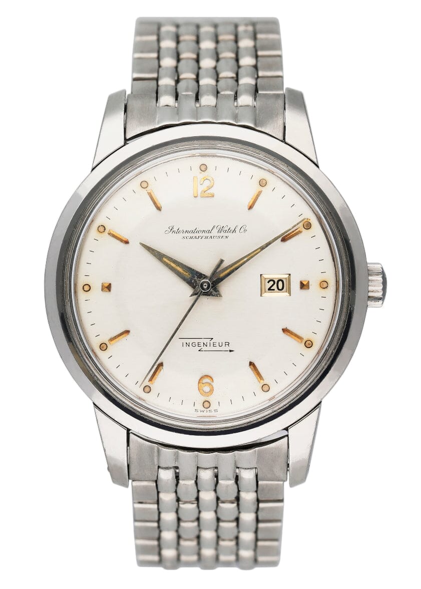 IWC Ingenieur Stainless Steel Vintage Mens Watch