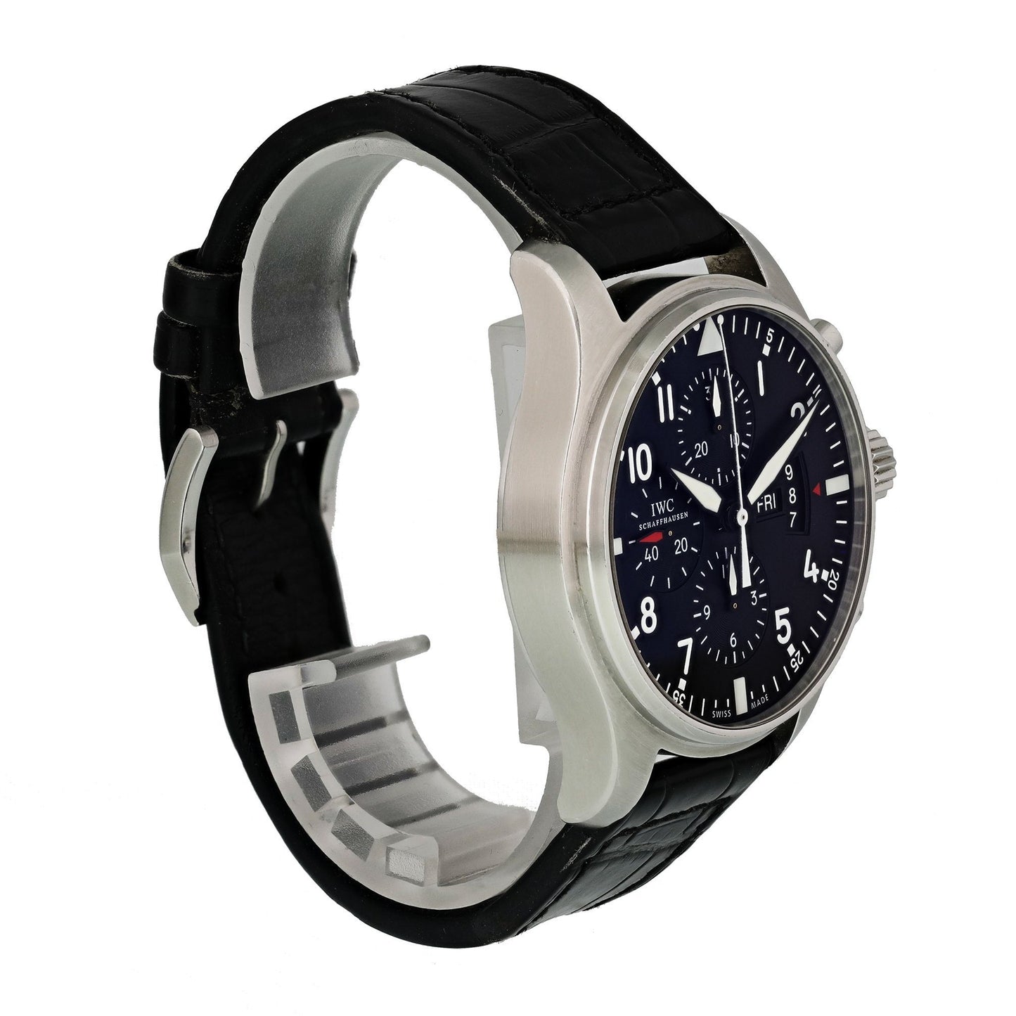 IWC Pilot Chronograph IW377701 Men Watch Original Box & Papers