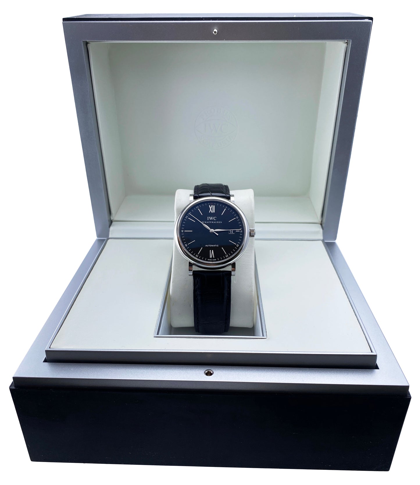 IWC Portofino IW356502 Stainless Steel Mens Watch Box - Wristwatch
