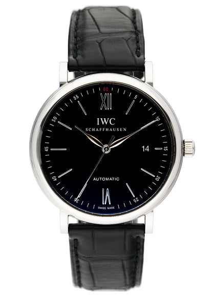 IWC Portofino IW356502 Stainless Steel Mens Watch Box - Wristwatch