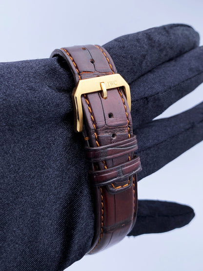 IWC Portugieser IW371611 18K Yellow Gold Mens Watch Box Papers