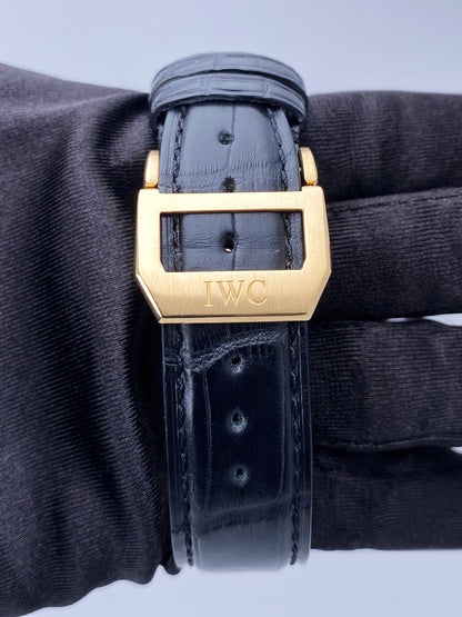 IWC Portuguese IW502119 Perpetual Calendar Black Dial Mens Watch