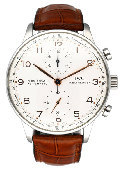 IWC Schaffhausen Potugieser Stainless Steel Mens Watch