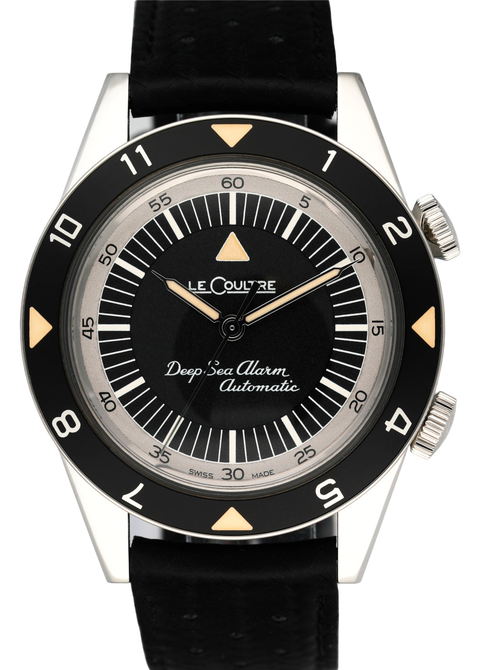 Jaeger LeCoultre Deep Sea Alarm JLQ2028440 Mens Watch Box Papers