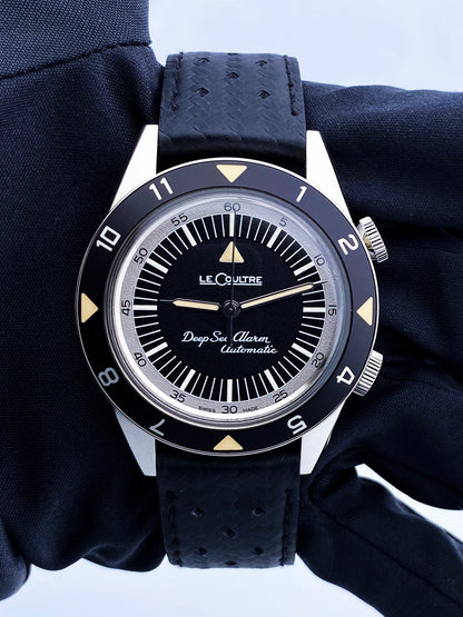 Jaeger LeCoultre Deep Sea Alarm JLQ2028440 Mens Watch Box Papers