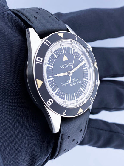 Jaeger LeCoultre Deep Sea Alarm JLQ2028440 Mens Watch Box Papers