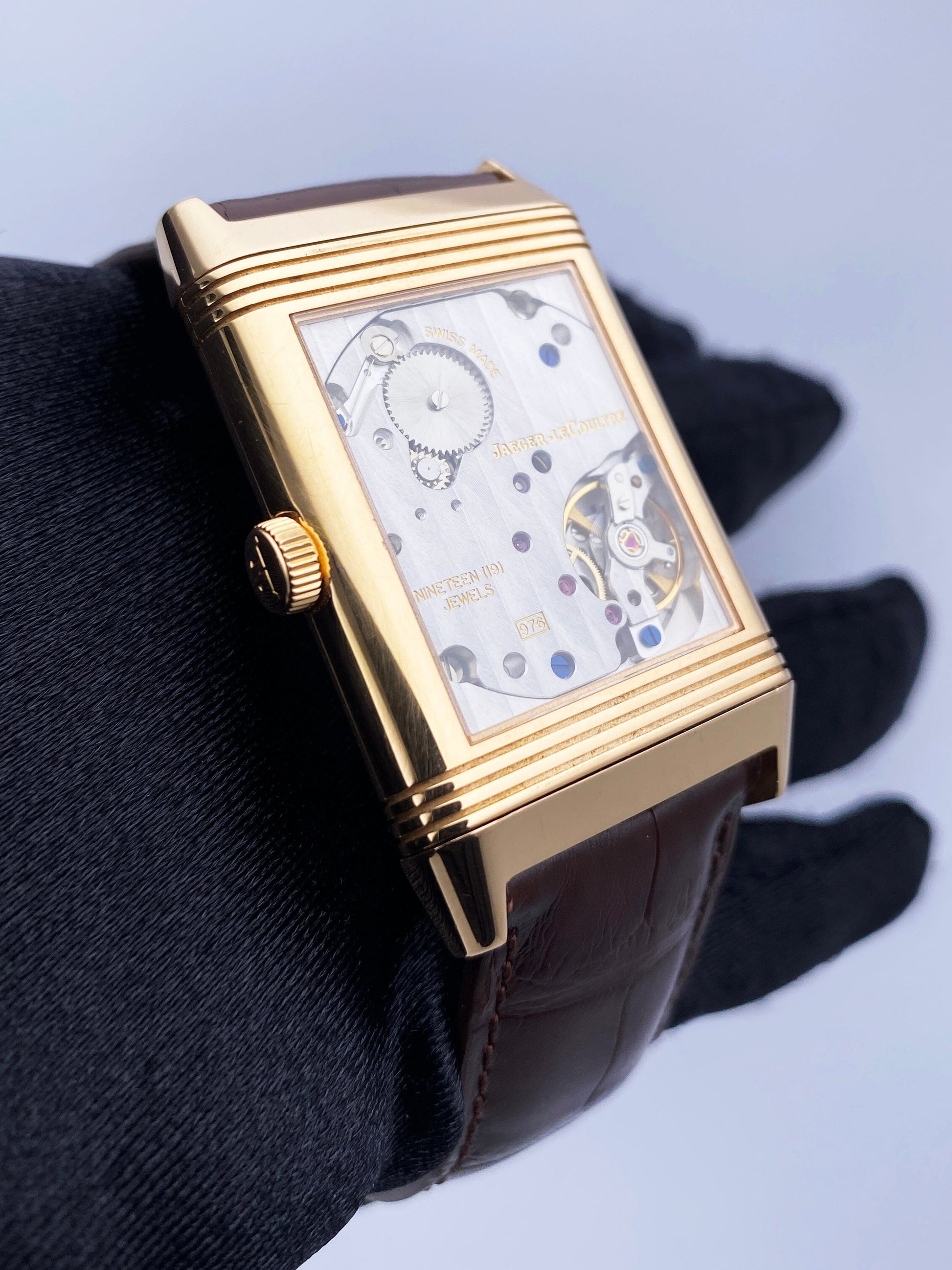 Jaeger-LeCoultre Grande Reverso 976 Q3732420 Mens Watch Box Papers