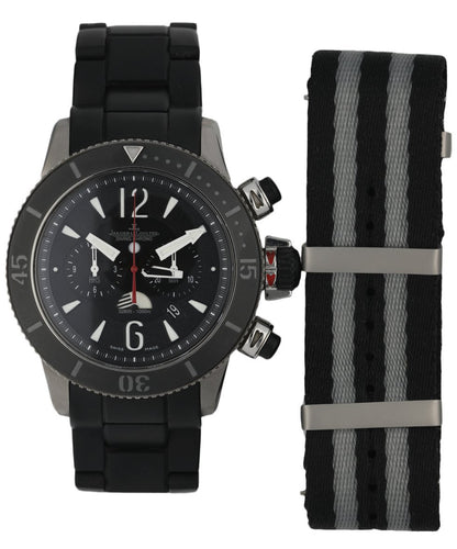 Jaeger-LeCoultre Master Compressor 159.T.C7 Titanium Man’s watch Full Set - Wristwatch