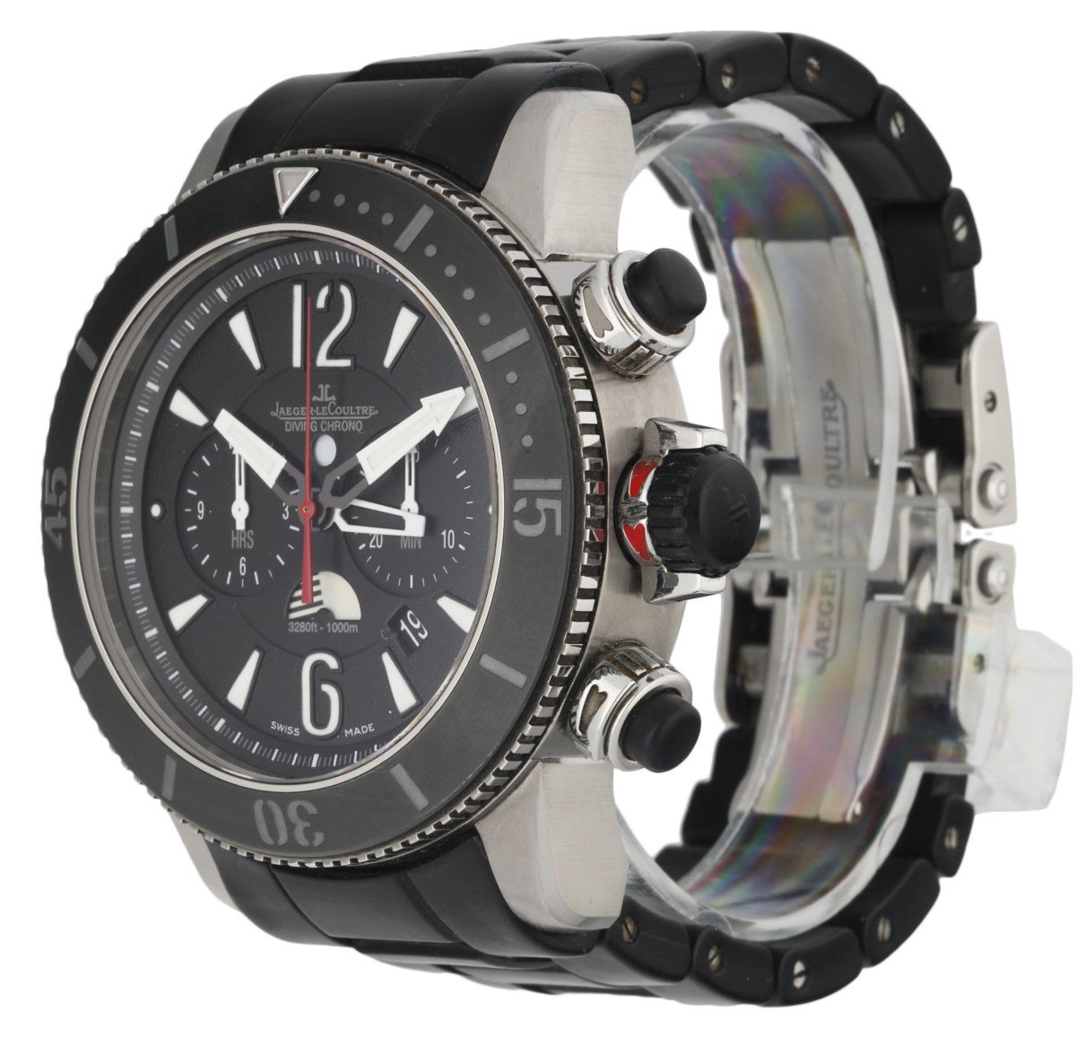Jaeger-LeCoultre Master Compressor 159.T.C7 Titanium Man’s watch Full Set - Wristwatch
