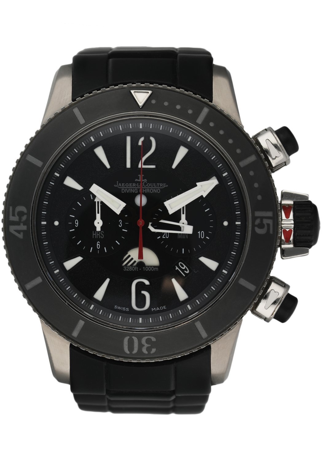 Jaeger-LeCoultre Master Compressor 159.T.C7 Titanium Man’s watch Full Set - Wristwatch