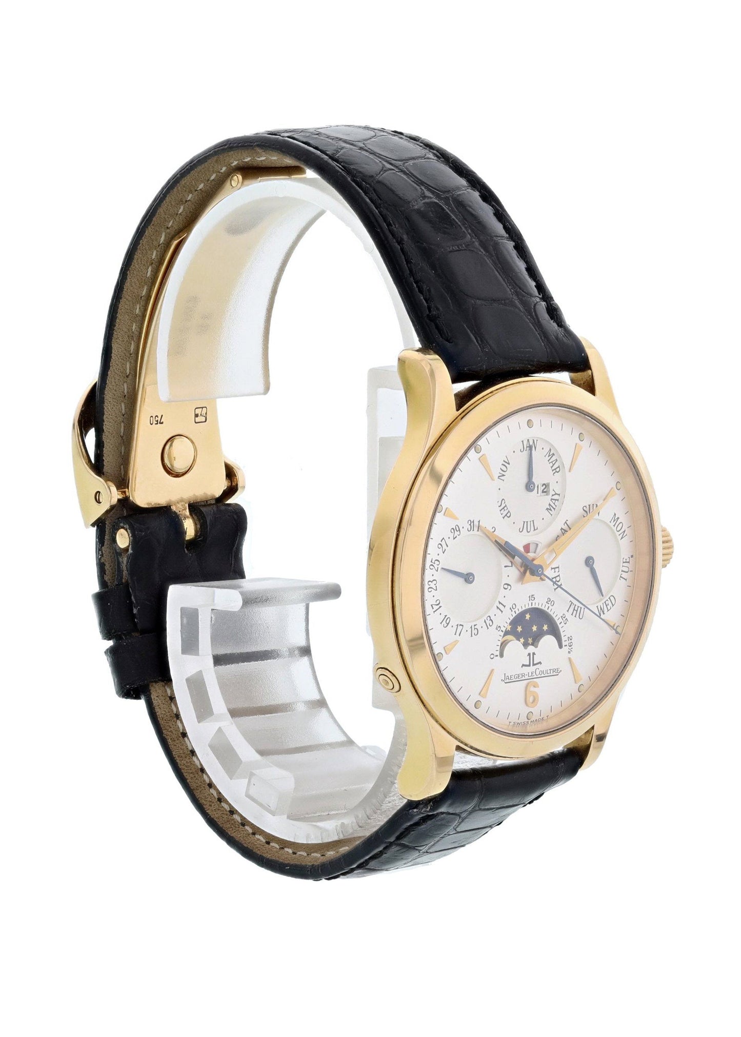 Jaeger LeCoultre Master Control 140.2.80 18K Perpetual Calendar Rose Gold Watch