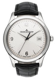 Jaeger Lecoultre Master Control Q1548420 Silver Dial Mens Watch Box Papers