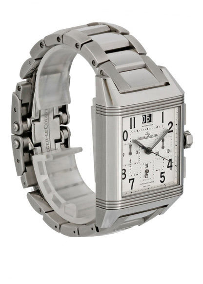 Jaeger LeCoultre Reverso Squadra 230.8.45 GMT Men Watch - Wristwatch
