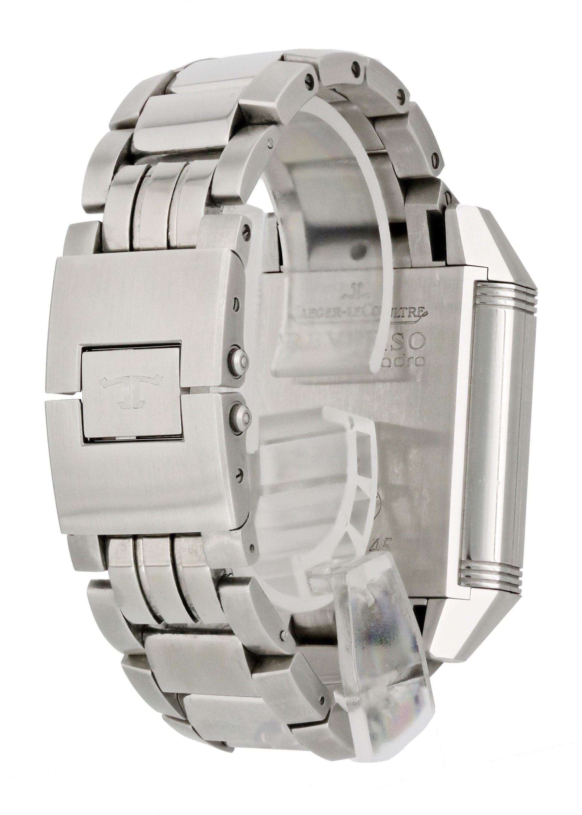 Jaeger LeCoultre Reverso Squadra 230.8.45 GMT Men Watch - Wristwatch