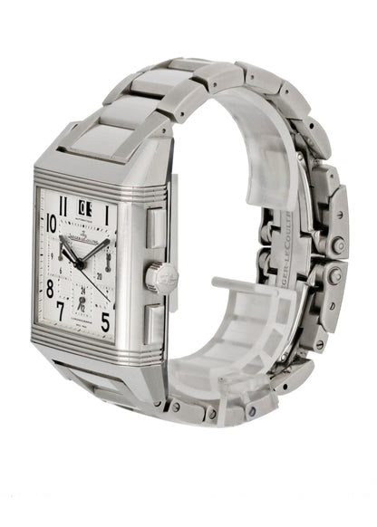 Jaeger LeCoultre Reverso Squadra 230.8.45 GMT Men Watch - Wristwatch