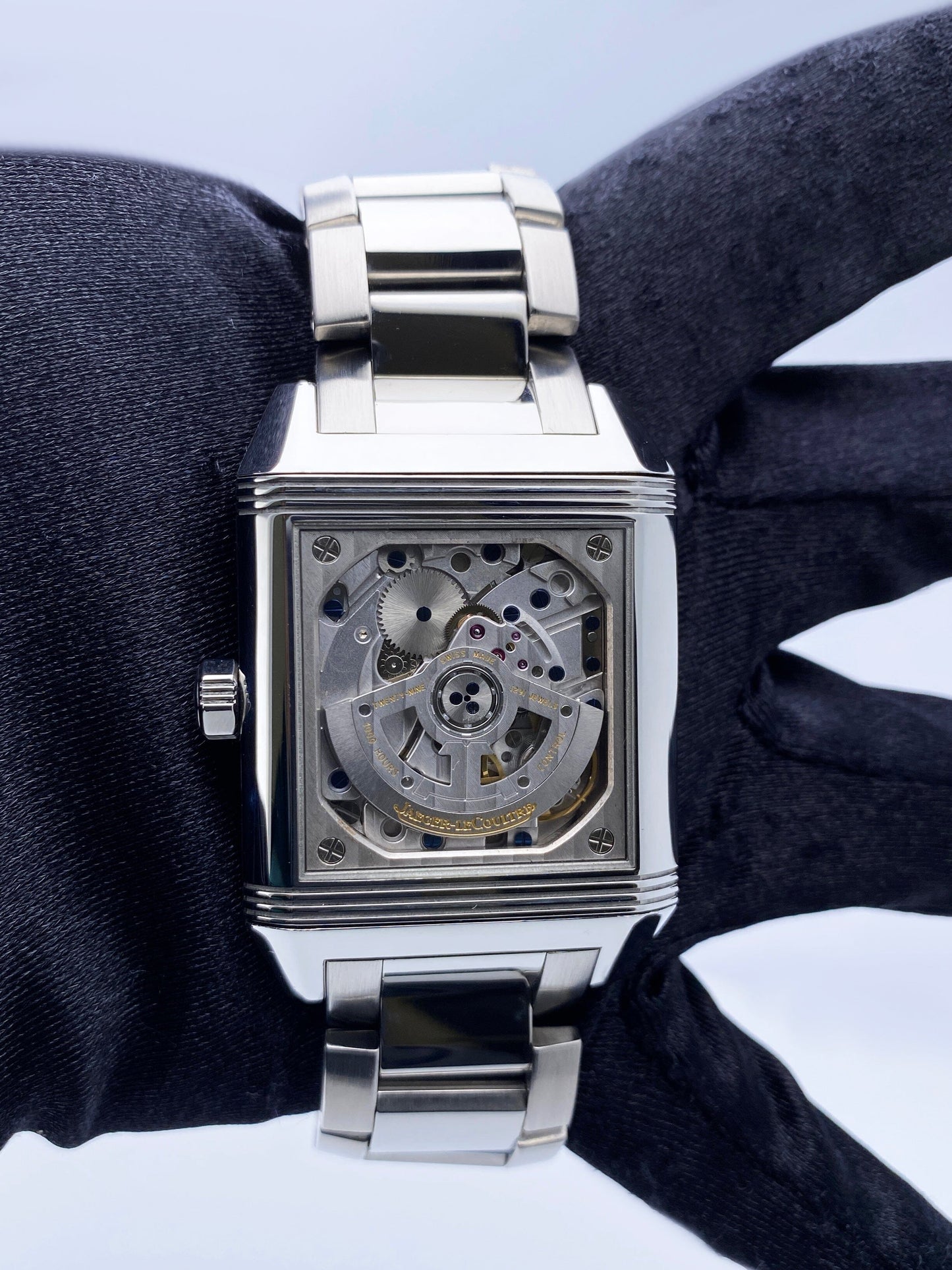 Jaeger-LeCoultre Reverso Squadra Hometime Q7008120 Steel Mens Watch